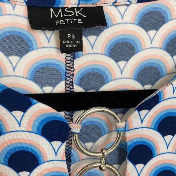 Gorgeous summer dress with rainbow like detail - Picture 3 of 3